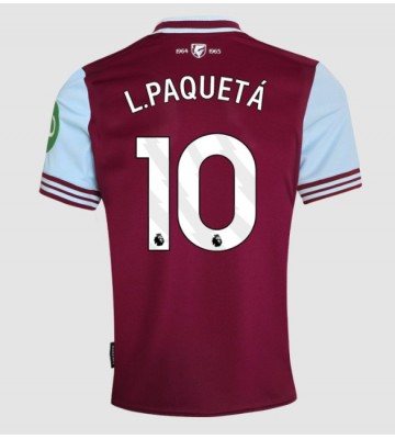 West Ham United Lucas Paqueta #10 Hemmatröja 2024-25 Kortärmad